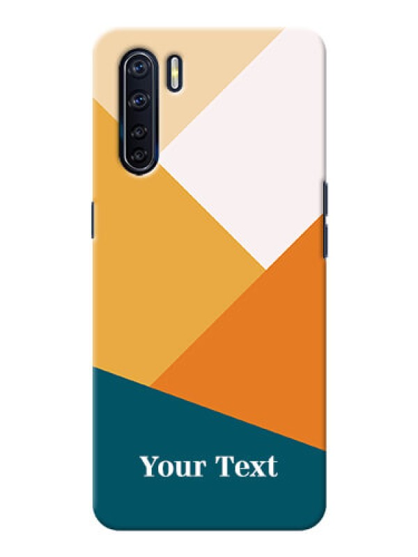 Custom Oppo F15 Custom Phone Cases: Stacked Multi-colour Design