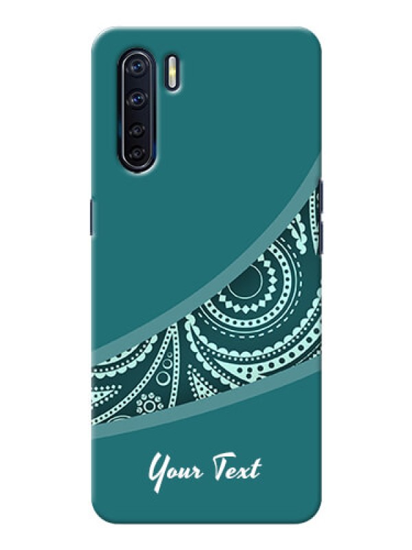 Custom Oppo F15 Custom Phone Covers: semi visible floral Design