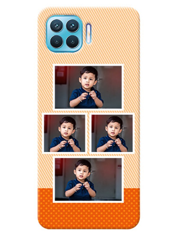 Custom Oppo F17 Pro Mobile Back Covers: Bulk Photos Upload Design