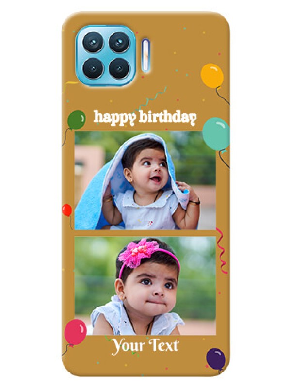 Custom Oppo F17 Pro Phone Covers: Image Holder with Birthday Celebrations Design