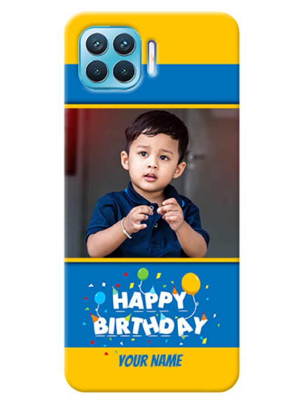 Custom Oppo F17 Pro Mobile Back Covers Online: Birthday Wishes Design
