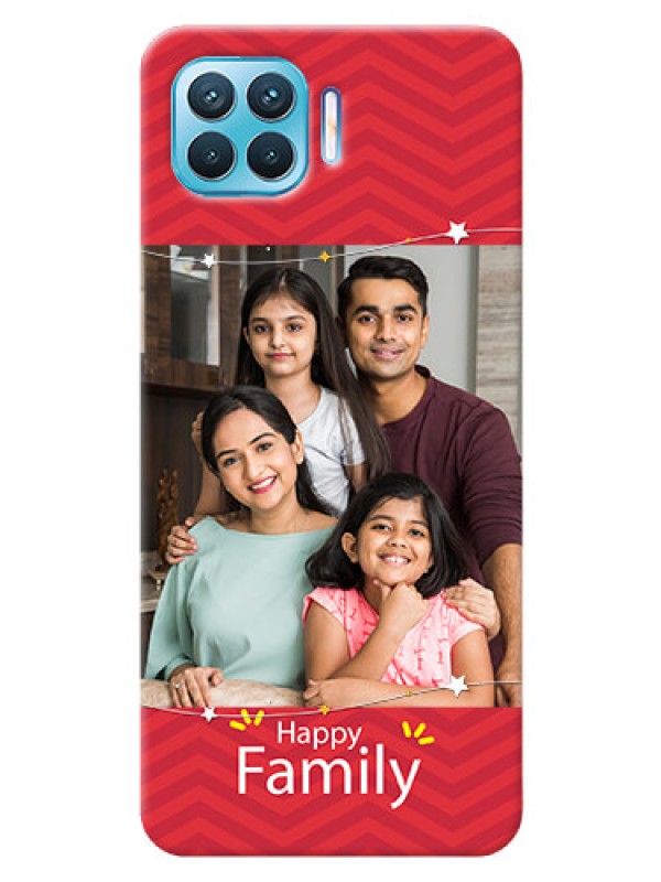 Custom Oppo F17 Pro customized phone cases: Happy Family Design