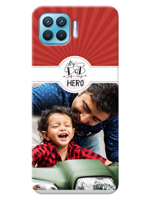 Custom Oppo F17 Pro custom mobile phone cases: My Dad Hero Design