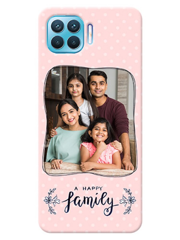 Custom Oppo F17 Pro Personalized Phone Cases: Family with Dots Design