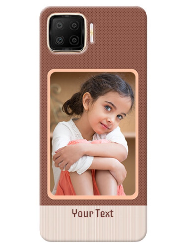 Custom Oppo F17 Phone Covers: Simple Pic Upload Design