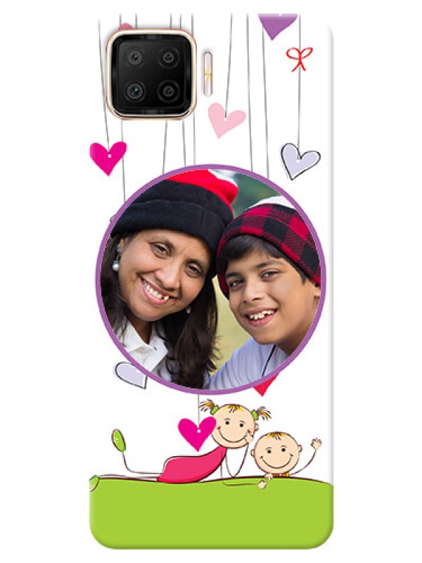 Custom Oppo F17 Mobile Cases: Cute Kids Phone Case Design