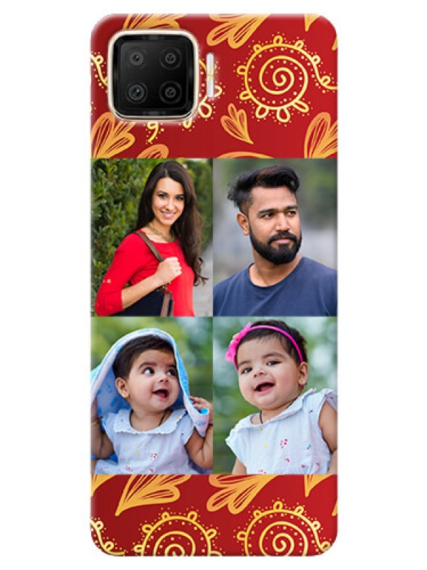 Custom Oppo F17 Mobile Phone Cases: 4 Image Traditional Design