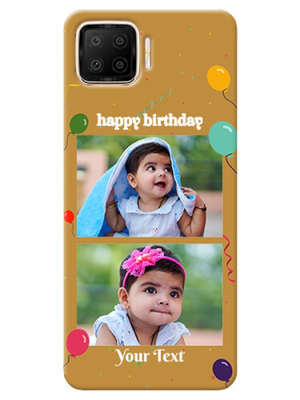 Custom Oppo F17 Phone Covers: Image Holder with Birthday Celebrations Design