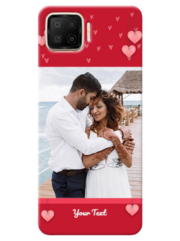 Custom Oppo F17 Mobile Back Covers: Valentines Day Design