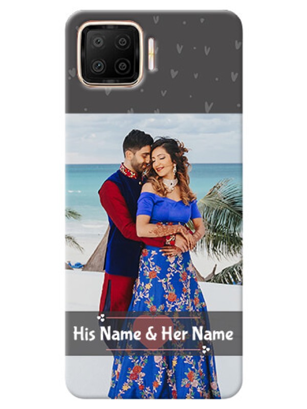Custom Oppo F17 Mobile Covers: Buy Love Design with Photo Online