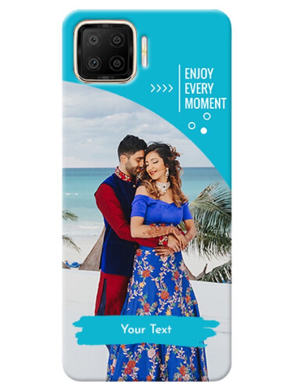 Custom Oppo F17 Personalized Phone Covers: Happy Moment Design