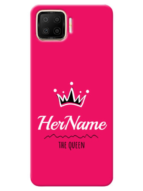 Custom Oppo F17 Queen Phone Case with Name