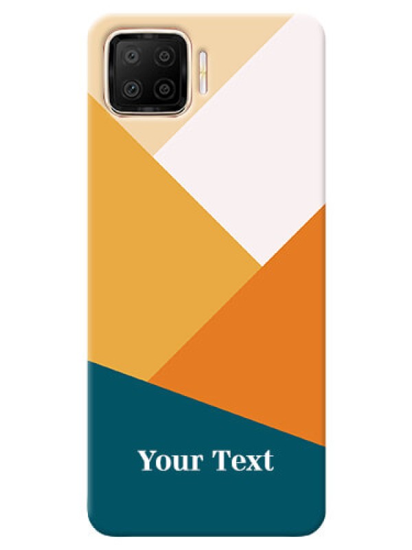 Custom Oppo F17 Custom Phone Cases: Stacked Multi-colour Design