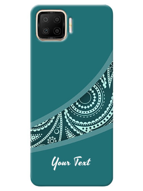 Custom Oppo F17 Custom Phone Covers: semi visible floral Design