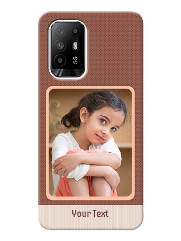 Custom Oppo F19 Pro Plus 5G Phone Covers: Simple Pic Upload Design
