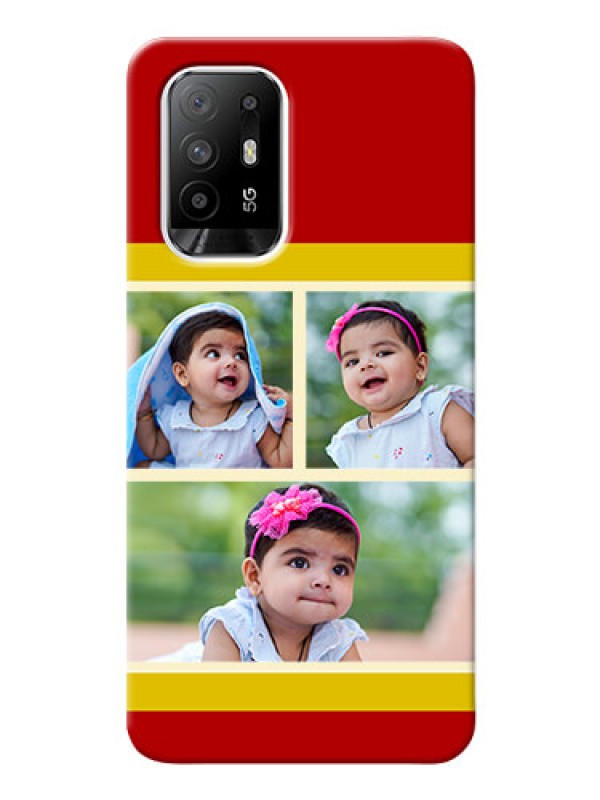 Custom Oppo F19 Pro Plus 5G mobile phone cases: Multiple Pic Upload Design