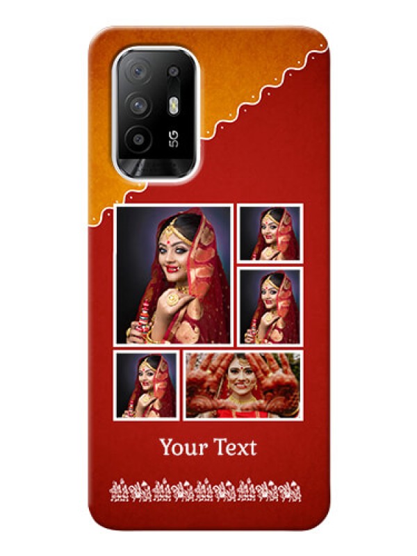 Custom Oppo F19 Pro Plus 5G customized phone cases: Wedding Pic Upload Design