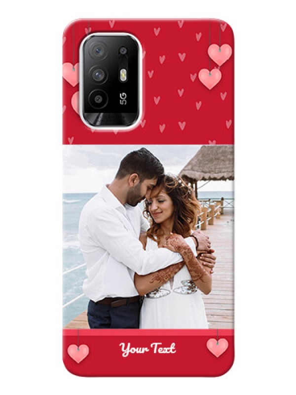 Custom Oppo F19 Pro Plus 5G Mobile Back Covers: Valentines Day Design