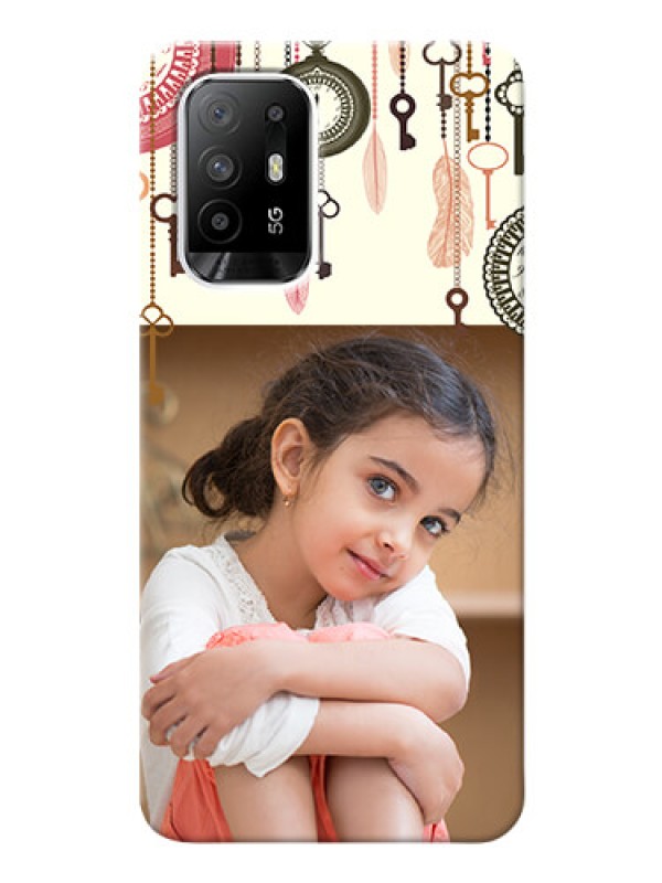 Custom Oppo F19 Pro Plus 5G Phone Back Covers: Boho Style Design