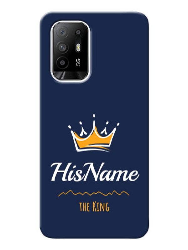 Custom Oppo F19 Pro Plus 5G King Phone Case with Name