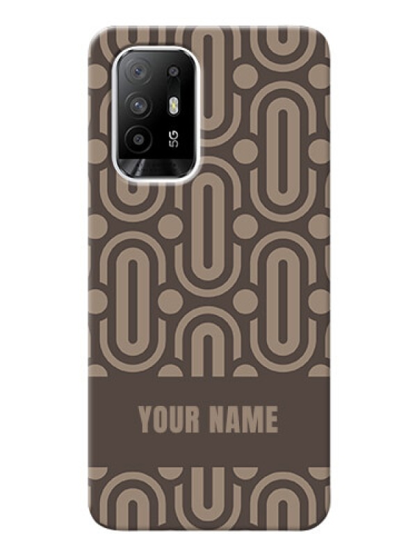 Custom Oppo F19 Pro Plus 5G Custom Phone Covers: Captivating Zero Pattern Design
