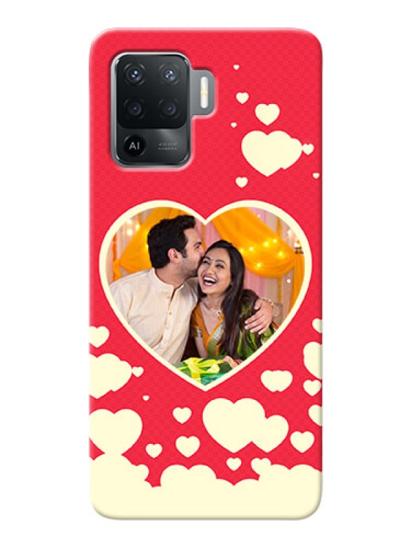 Custom Oppo F19 Pro Phone Cases: Love Symbols Phone Cover Design