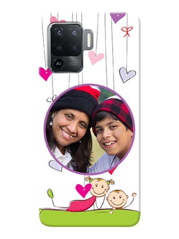 Custom Oppo F19 Pro Mobile Cases: Cute Kids Phone Case Design
