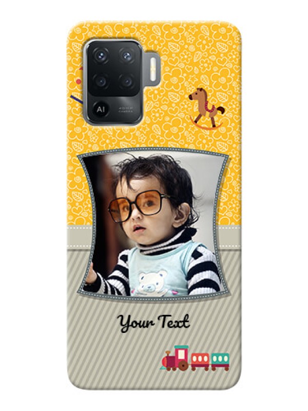 Custom Oppo F19 Pro Mobile Cases Online: Baby Picture Upload Design