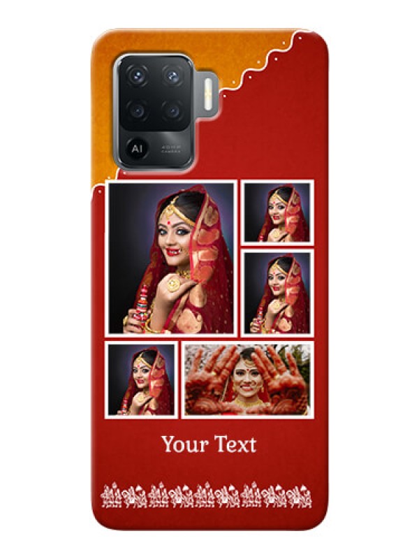 Custom Oppo F19 Pro customized phone cases: Wedding Pic Upload Design