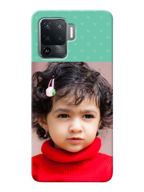 Custom Oppo F19 Pro mobile cases online: Lovers Picture Design