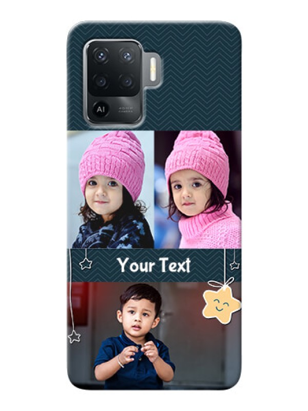 Custom Oppo F19 Pro Mobile Back Covers Online: Hanging Stars Design