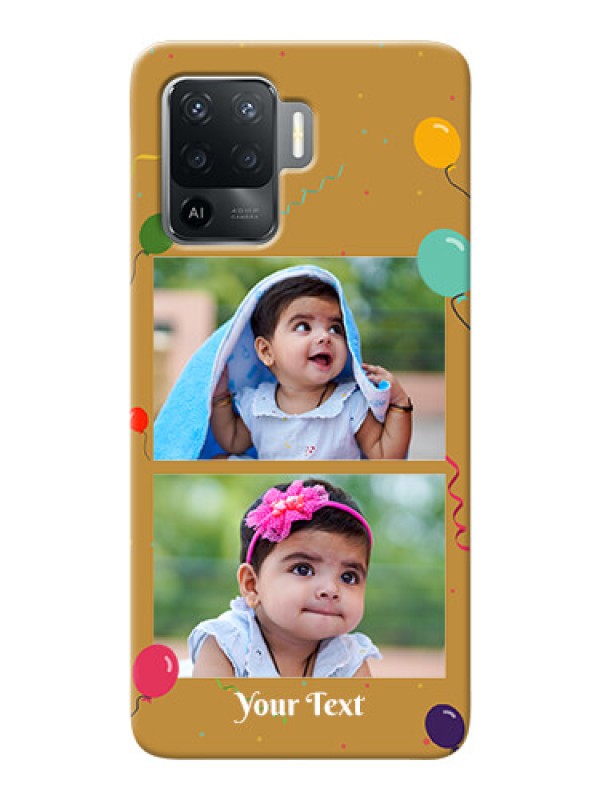 Custom Oppo F19 Pro Phone Covers: Image Holder with Birthday Celebrations Design