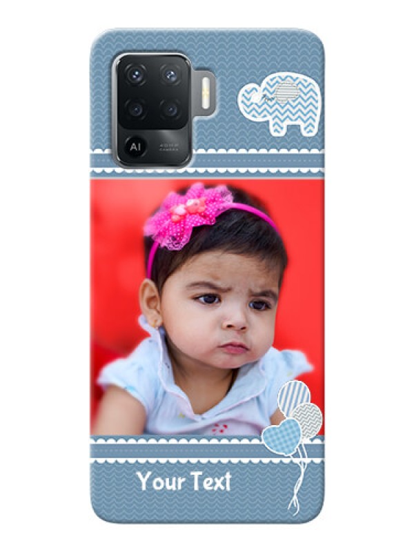Custom Oppo F19 Pro Custom Phone Covers with Kids Pattern Design