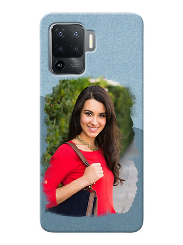 Custom Oppo F19 Pro custom mobile phone covers: Grunge Line Art Design