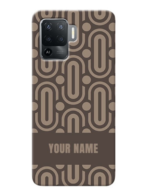 Custom Oppo F19 Pro Custom Phone Covers: Captivating Zero Pattern Design