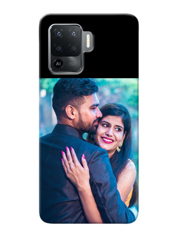 Custom Oppo F19 Pro Custom Hard Phone Case - Upload Full Picture With Custom Color Design