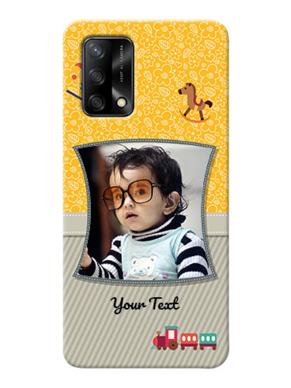 Custom Oppo F19 Mobile Cases Online: Baby Picture Upload Design