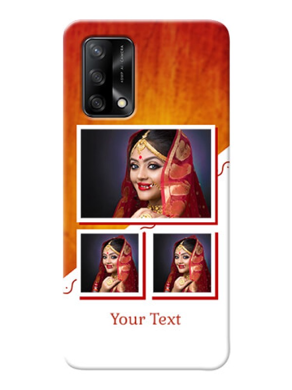 Custom Oppo F19 Personalised Phone Cases: Wedding Memories Design  