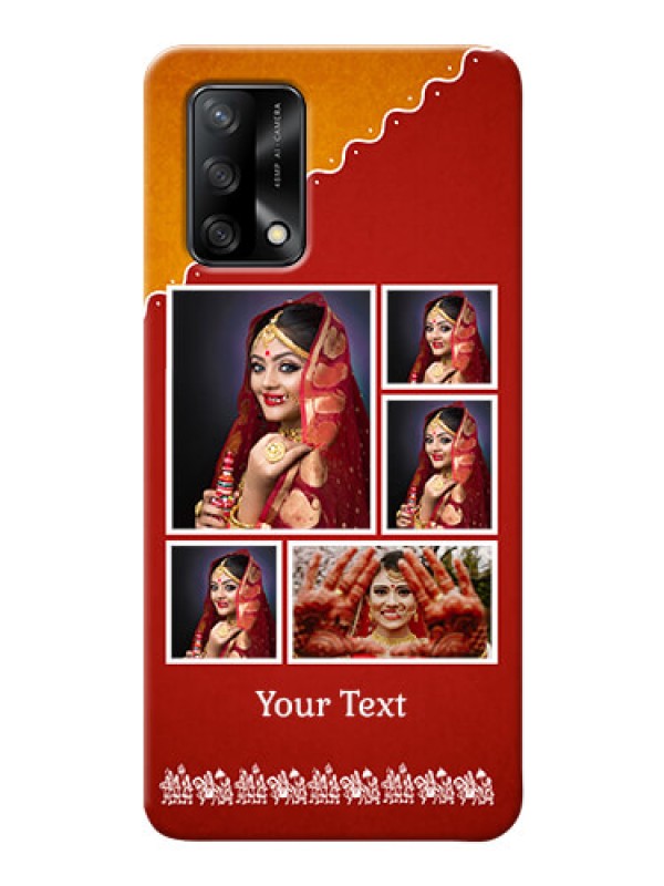 Custom Oppo F19 customized phone cases: Wedding Pic Upload Design