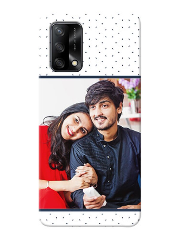 Custom Oppo F19 Personalized Phone Cases: Premium Dot Design