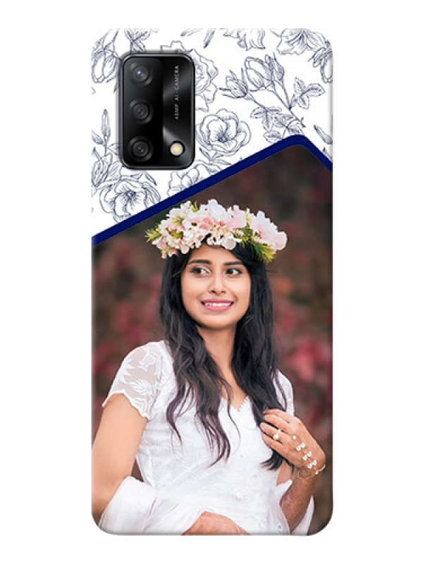 Custom Oppo F19 Phone Cases: Premium Floral Design