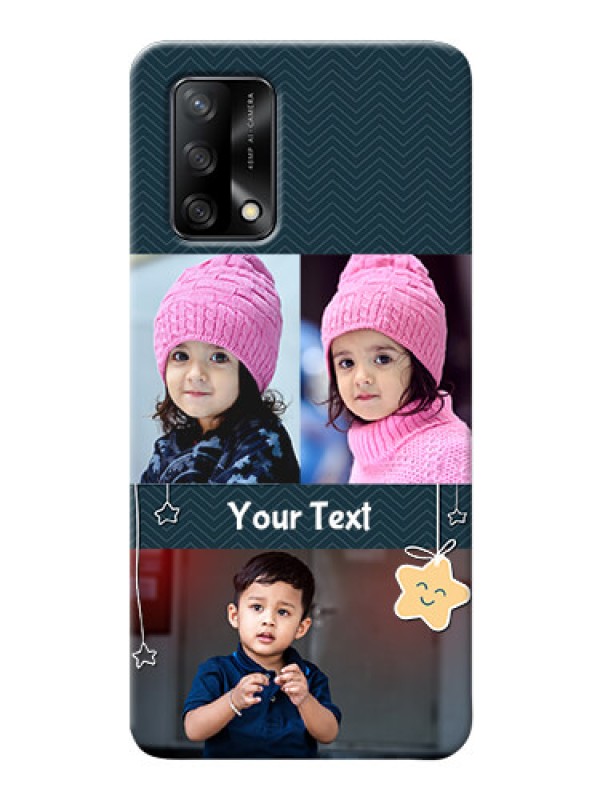 Custom Oppo F19 Mobile Back Covers Online: Hanging Stars Design