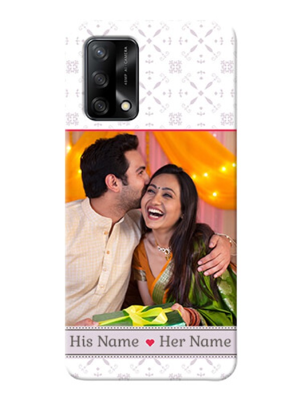 Custom Oppo F19 Phone Cases with Photo and Ethnic Design