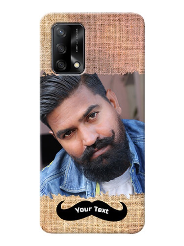 Custom Oppo F19 Mobile Back Covers Online with Texture Design