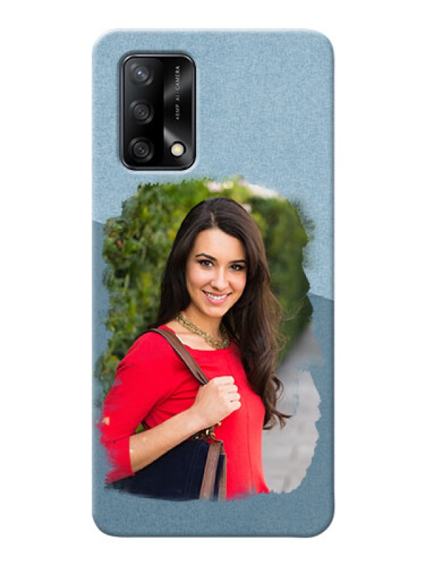 Custom Oppo F19 custom mobile phone covers: Grunge Line Art Design