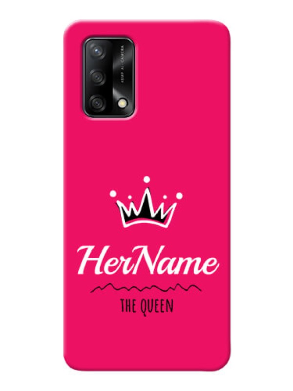 Custom Oppo F19 Queen Phone Case with Name