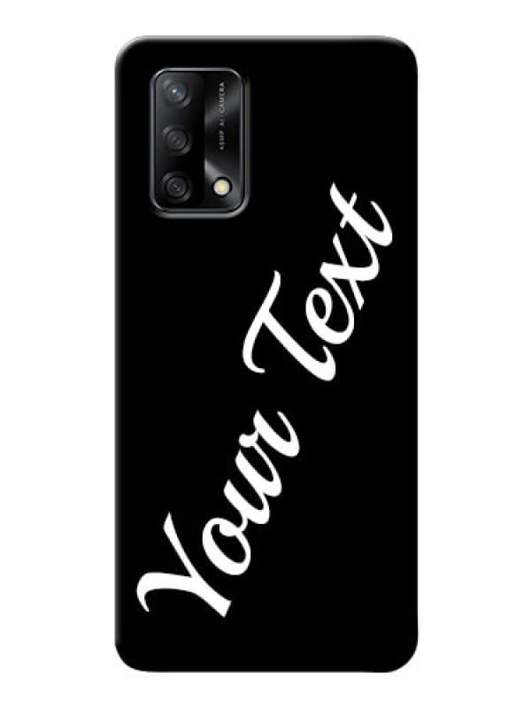 Custom Oppo F19 Custom Mobile Cover with Your Name