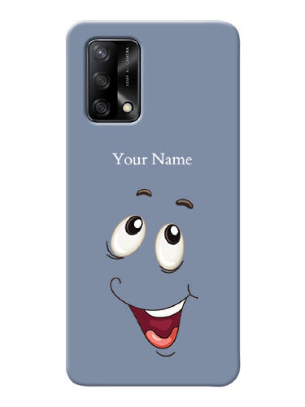 Custom Oppo F19 Phone Back Covers: Laughing Cartoon Face Design