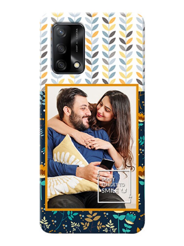 Custom Oppo F19s personalised phone covers: Pattern Design