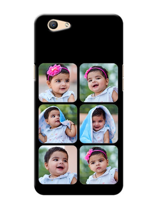 Custom Oppo F1s Multiple Pictures Mobile Back Case Design